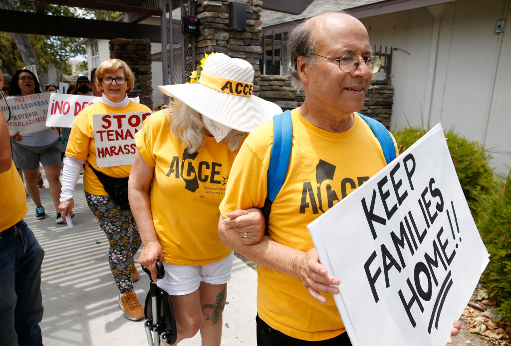 Tenants Housing Protest