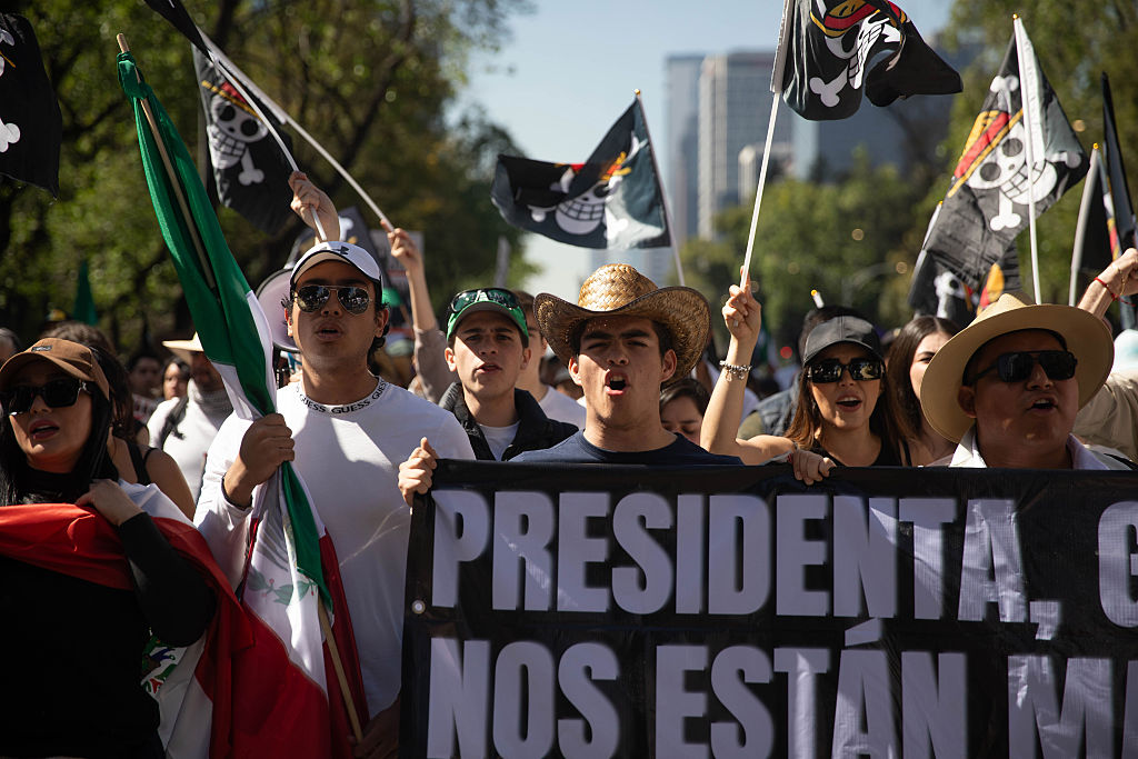'Gen Z' demonstration in Mexico City