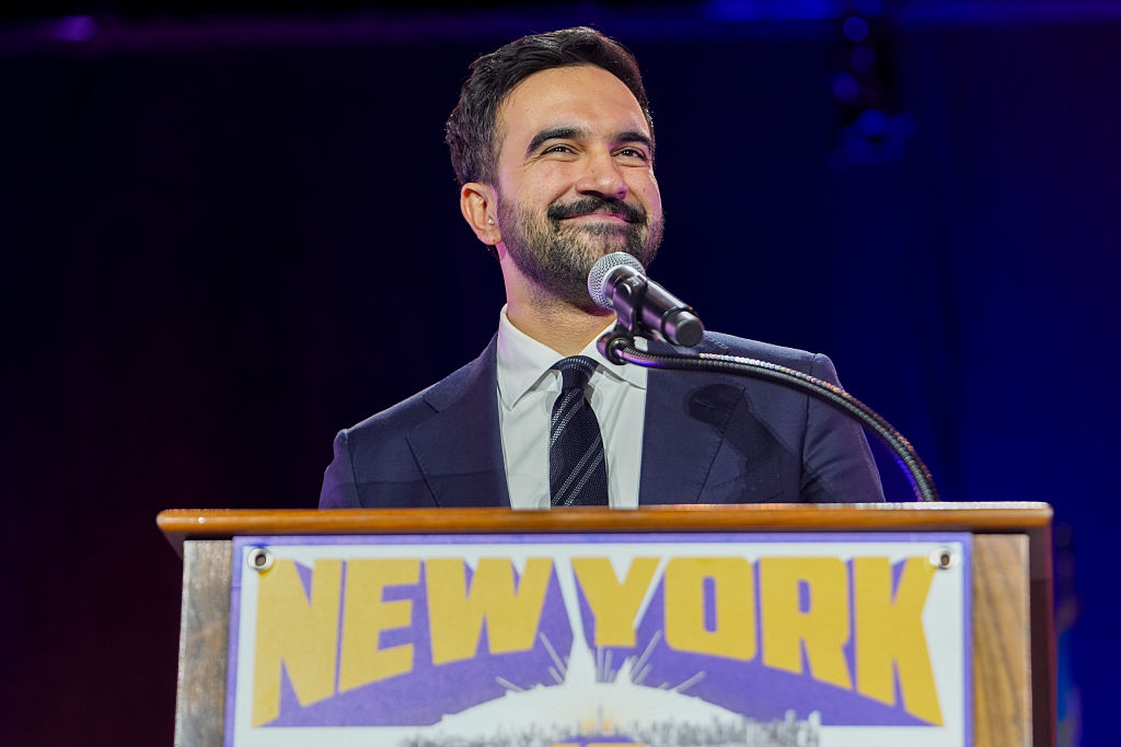 Zohran Mamdani 'New York is Not For Sale' Rally at Forest Hills Stadium