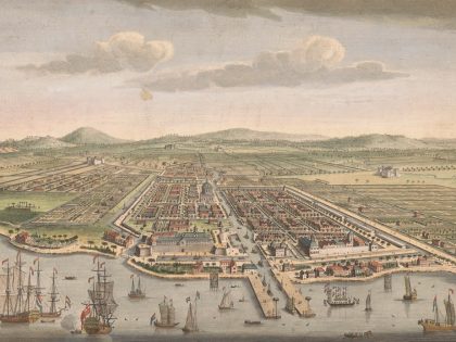 View Of The City Of Batavia
