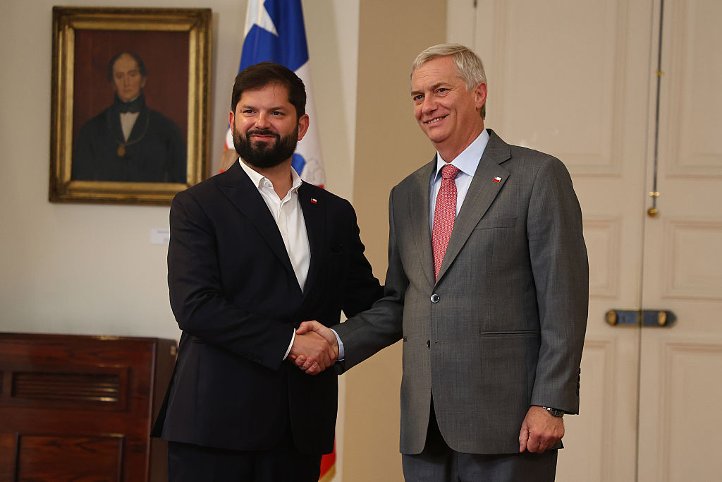 President Boric Receives President-Elect Jose Antonio Kast