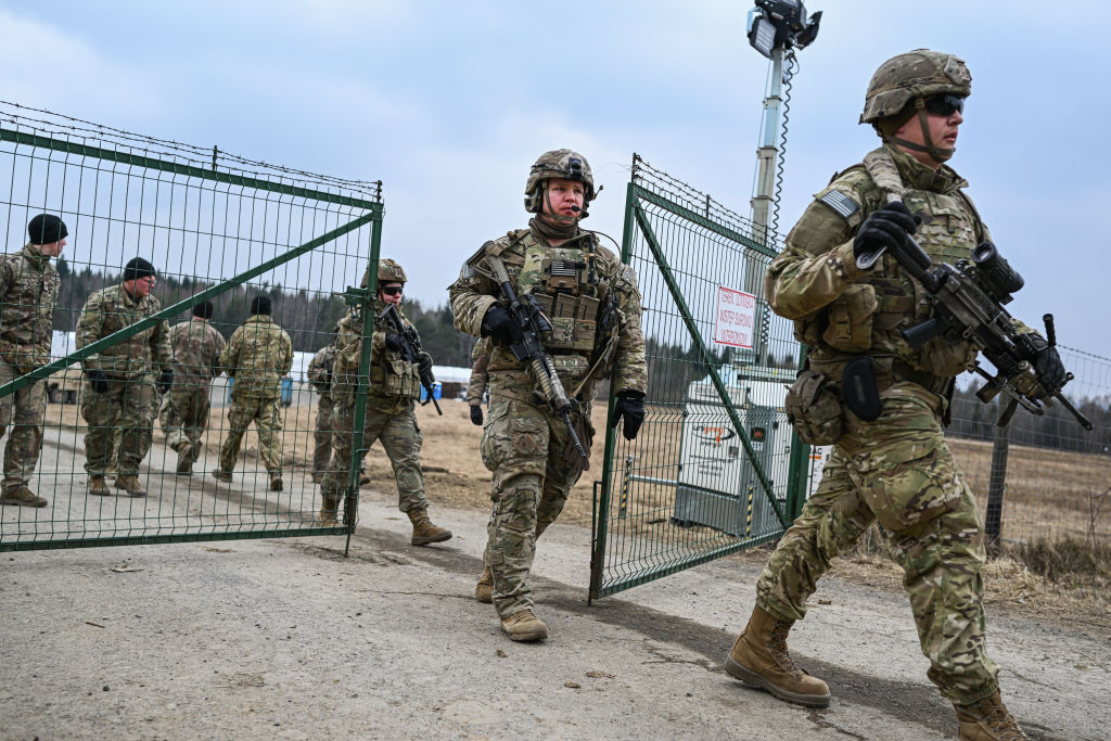 U.S. Troops In Poland Bolster NATO Eastern Flank As Ukraine War Rages
