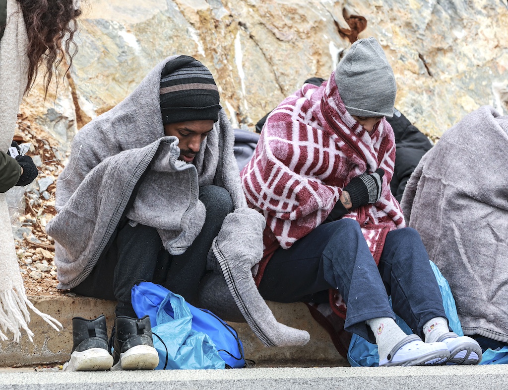 GREECE-MIGRANTS-ACCIDENT