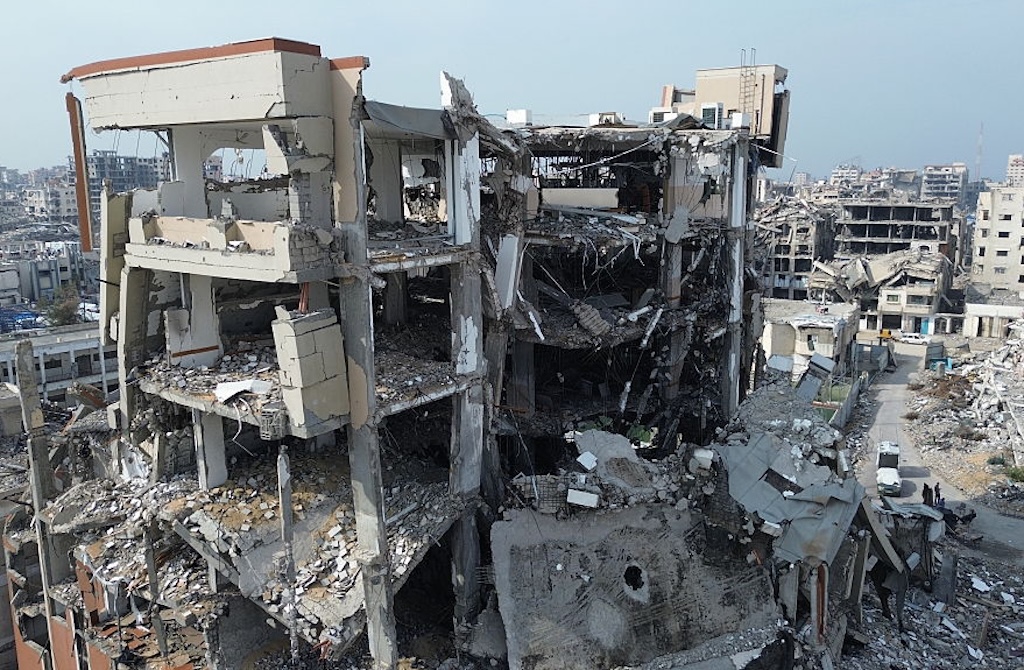 Al-Aqsa University left in ruins due to Israeli attacks on Gaza