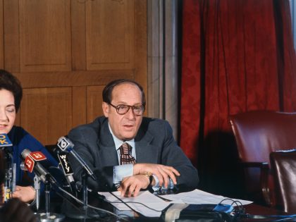 Stanley Steingut During Press Conference