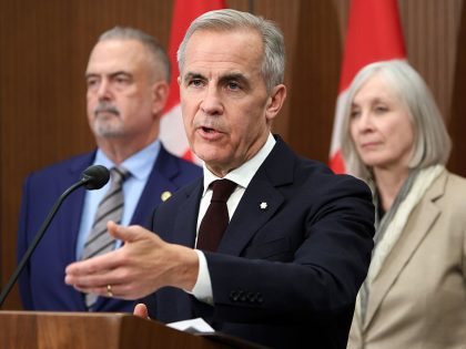Prime Minister Mark Carney Holds News Conference On Canadian Strategic Industries
