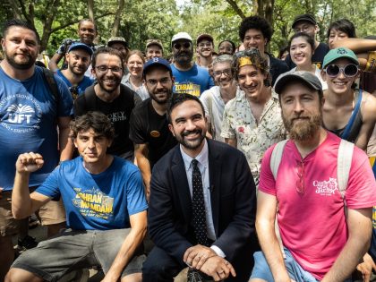 New York Mayoral Candidate Zohran Mamdani Campaigns In Brooklyn