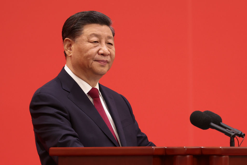 China's Standing Committee Members Of The 20th CPC Central Committee Meet With Press