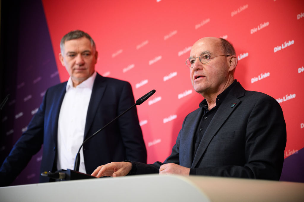 Press conference Die Linke