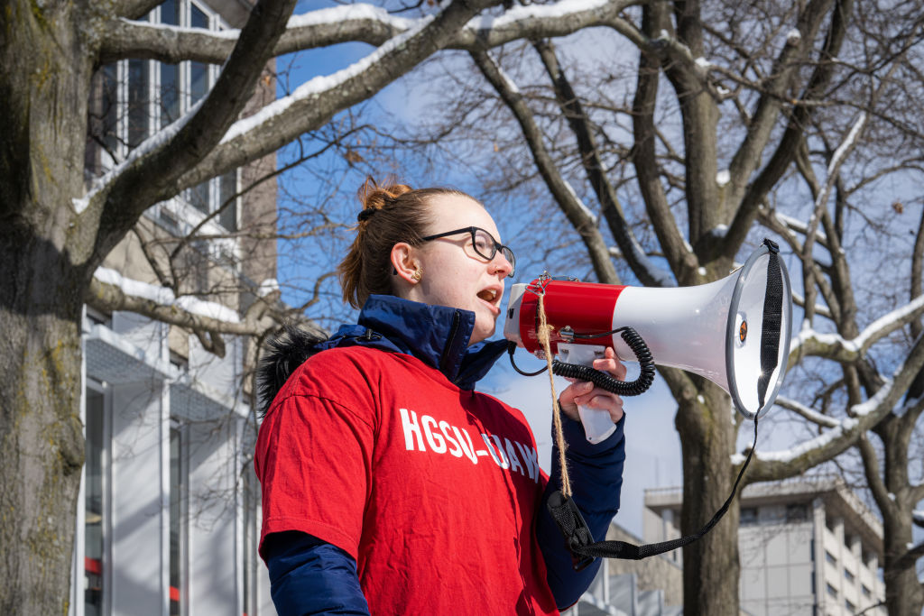 Students Hold 'No Justice Walkout' Amid Sexual Harassment Lawsuit