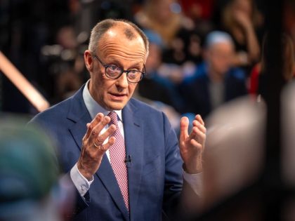Chancellor Candidates Debate In ZDF "Klartext" Television Broadcast