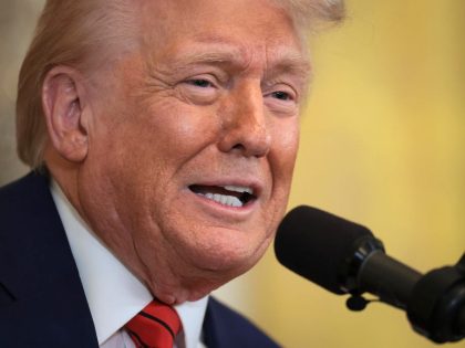 President Trump Holds Reception Honoring Black History Month In The East Room Of The White House