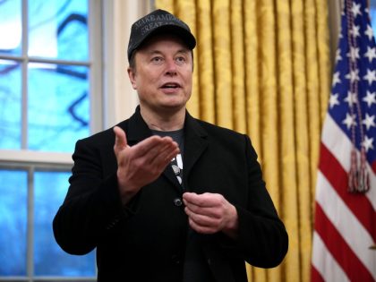 Elon Musk Joins President Trump For Signing Executive Orders In The Oval Office