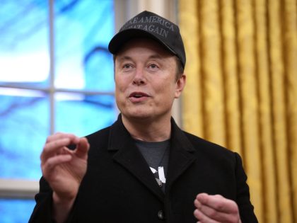 Elon Musk Joins President Trump For Signing Executive Orders In The Oval Office
