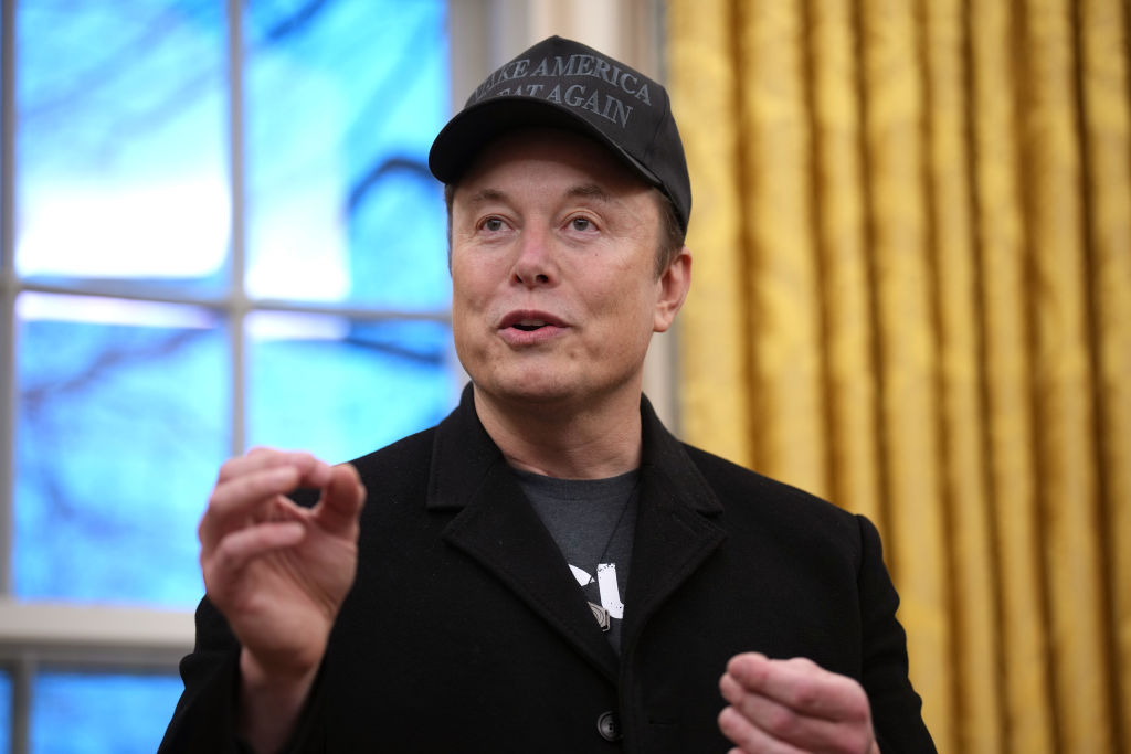 Elon Musk Joins President Trump For Signing Executive Orders In The Oval Office
