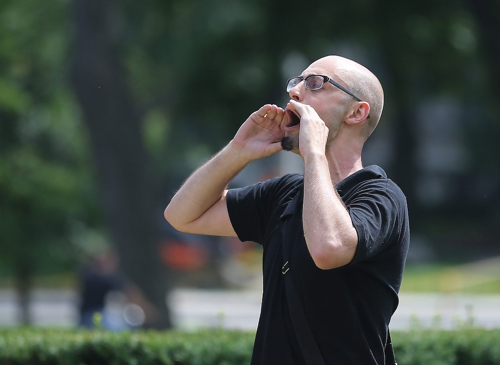Pro-Israel Torontonians gathered at Queen's Park to hold a peaceful, positive rally and pray for peace, truth and co-existence