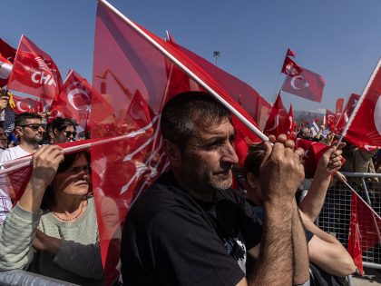 CHP Party Holds Mass Rally In Support Of Arrested Mayor Ekrem Imamoglu