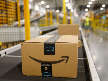 Amazon Fulfillment Center Operates On Cyber Monday