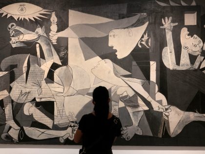 Reina Sofia Museum Celebrates The 40th Anniversary Of The Arrival Of Pablo Picasso's Guernica Painting To Spain