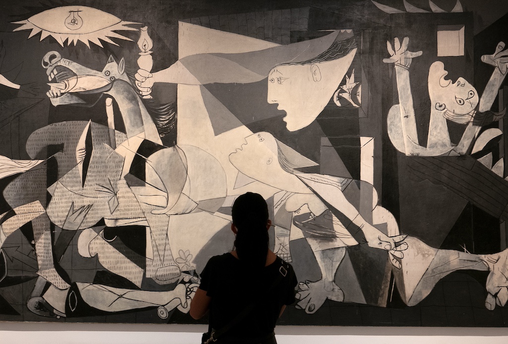Reina Sofia Museum Celebrates The 40th Anniversary Of The Arrival Of Pablo Picasso's Guernica Painting To Spain