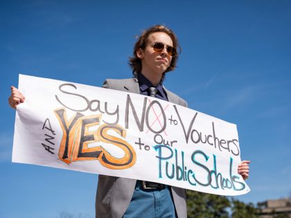 Tennessee Educators Gather In Nashville To Protest Proposed School Voucher Legislation