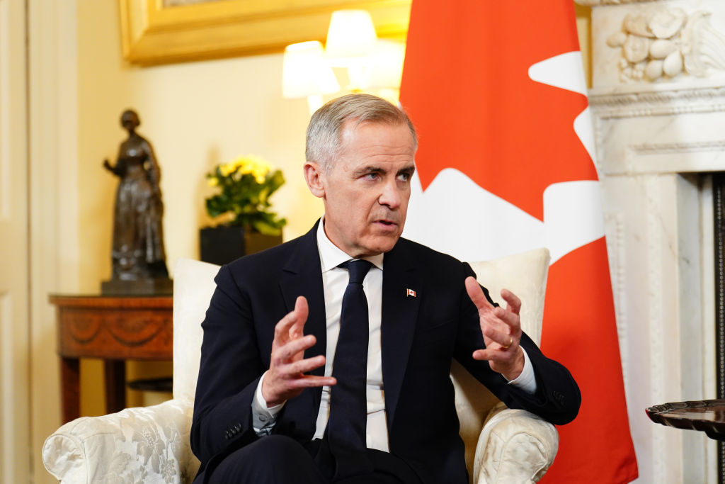 Keir Starmer Greets New Canadian Prime Minister Mark Carney