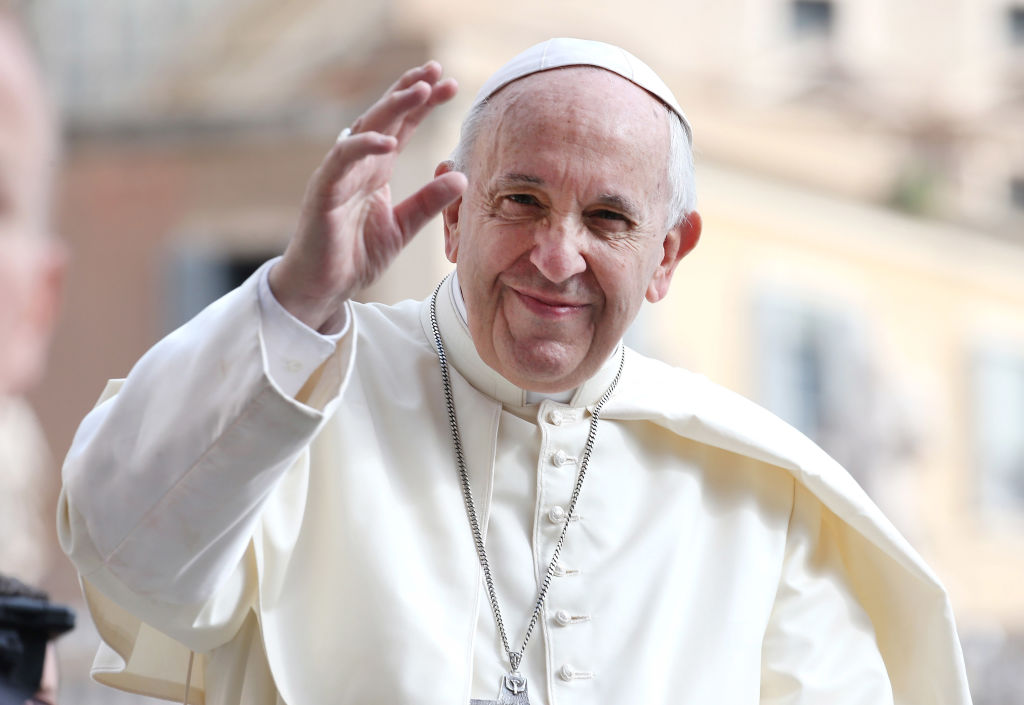 Pope Francis Holds His Weekly Audience