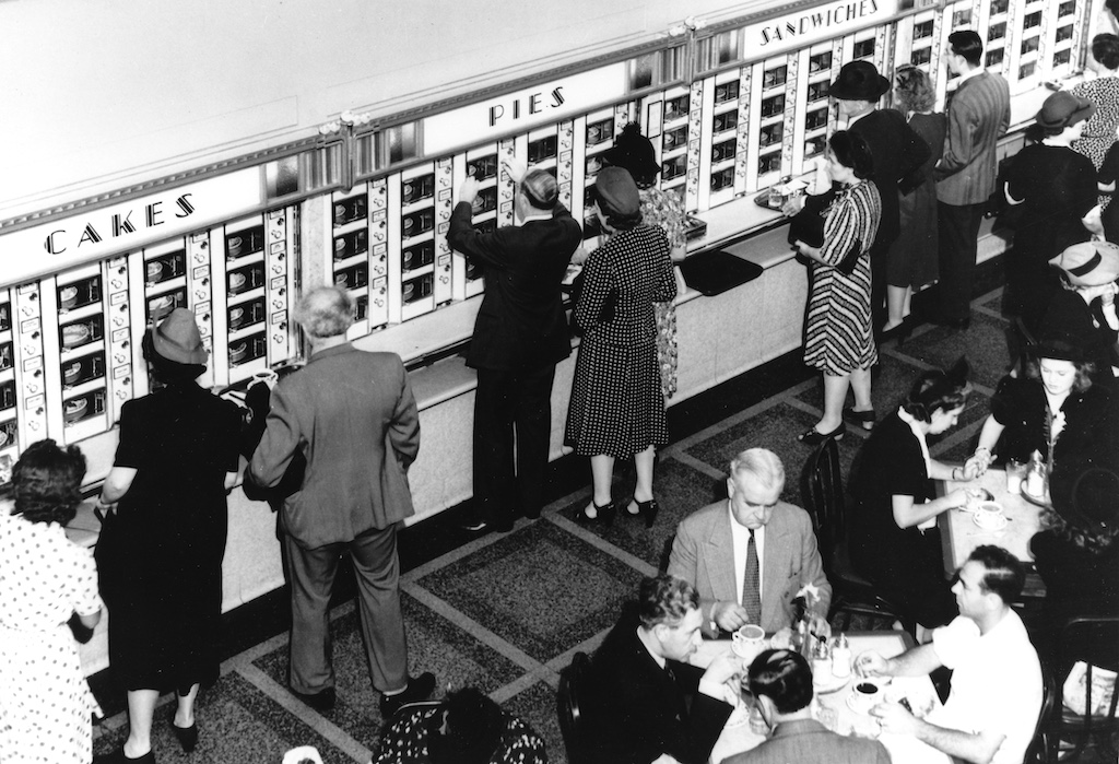 Lunch At Horn and Hardart Automat