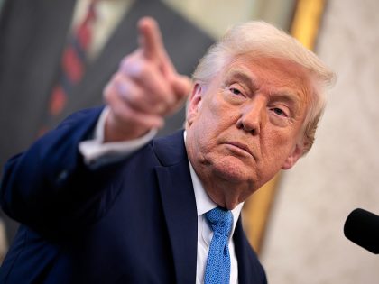 President Trump Takes Part In Swearing-In Ceremony For Securities and Exchange Commission Chairman Paul Atkins