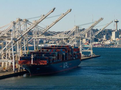Operations At The Port Of Seattle Amid Trump's Trade War
