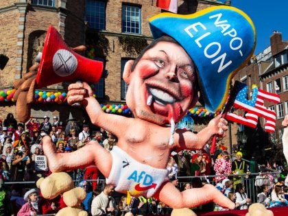 Dusseldorf Celebrates Rose Monday Carnival Parade