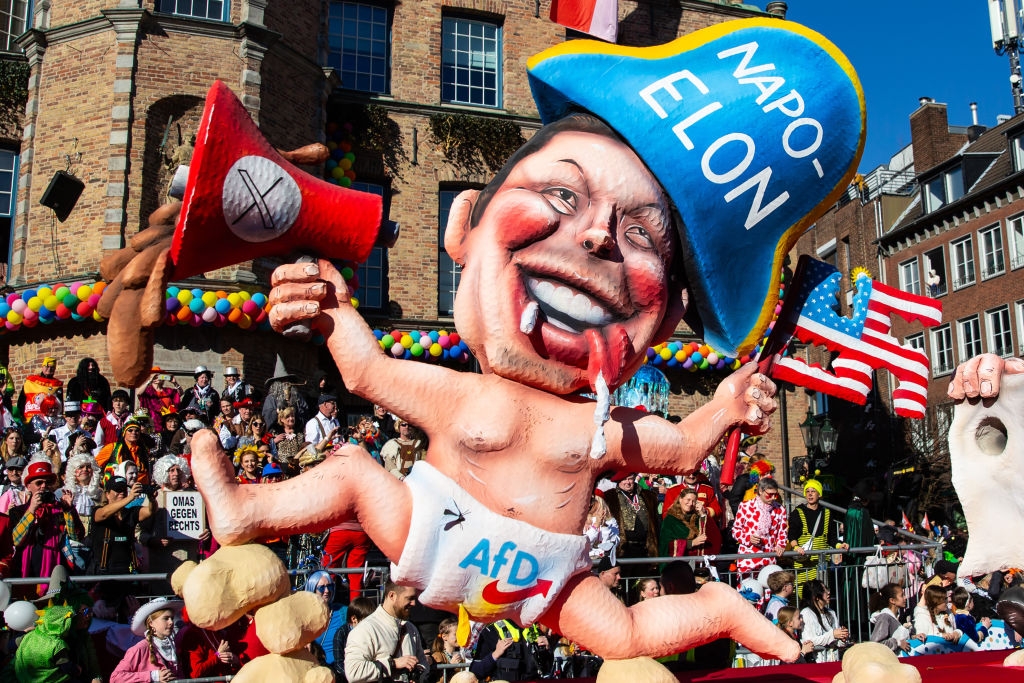 Dusseldorf Celebrates Rose Monday Carnival Parade