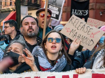 Protest Held Against ICE Arrest Of Pro-Palestinian Activist Mahmoud Khalil