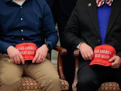 President Trump Signs Executive Orders In The Oval Office