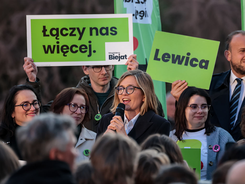 Magdalena Biejat, a Deputy Speaker of Polish Senate and a