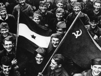 Liberation of Belgrade, October 1944.
