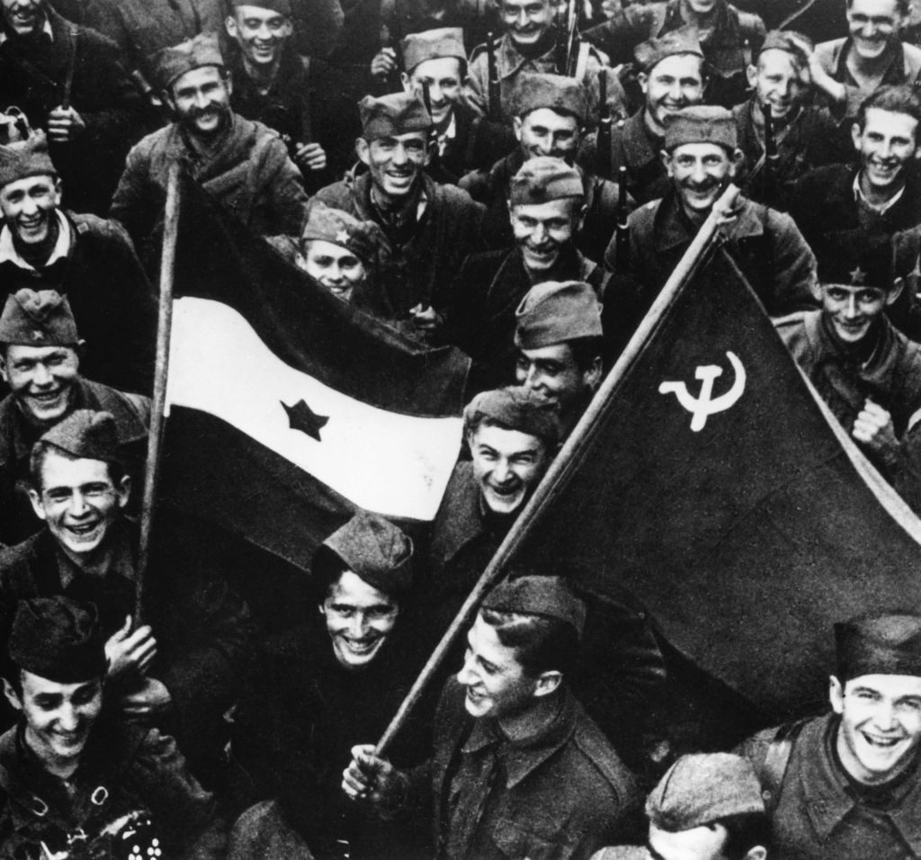 Liberation of Belgrade, October 1944.
