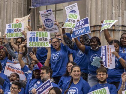 United Federation Of Teachers Rally For Fair Contract In New York