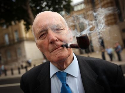 Tony Benn Joins Remebrance Ceremony For 204 Dead Soldiers