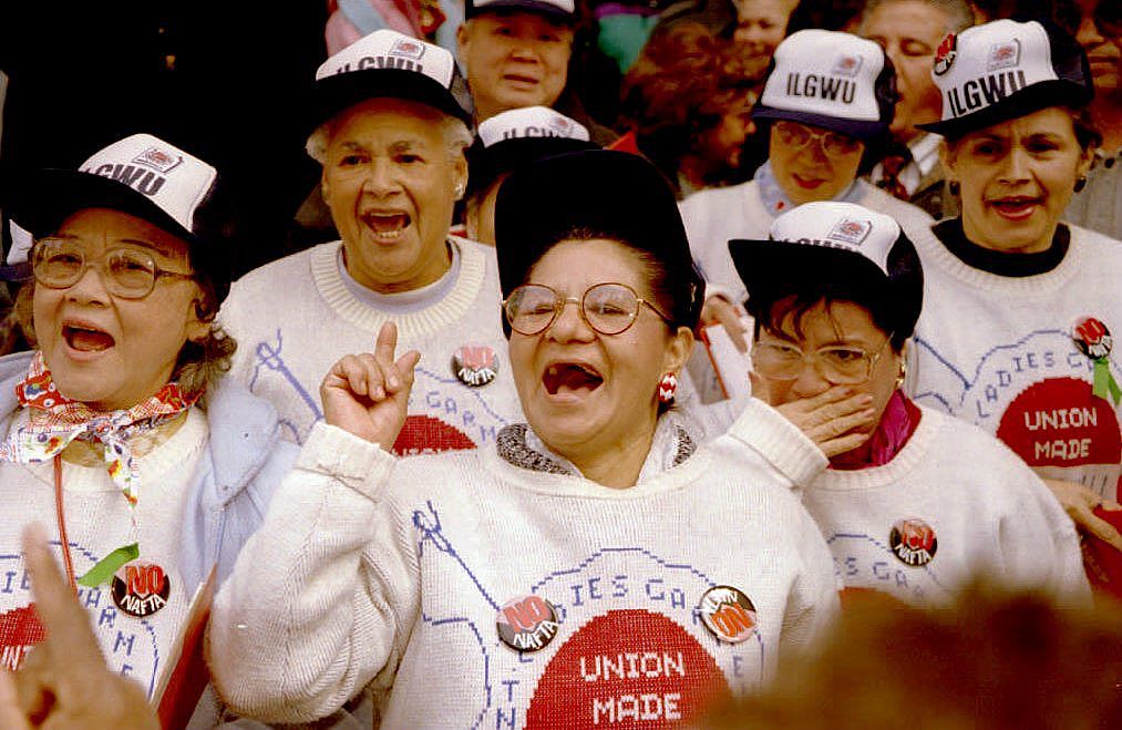Members of the International Ladies Garment Worker
