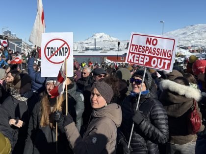 Greenlanders march to US consulate building, protesting Trump's annexation bid