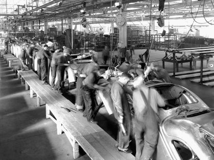 Ford Automobile Assembly Line