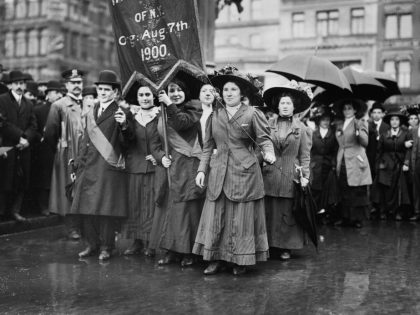 Women Marchers, May Day Parade, New York City, May 1, 1909
