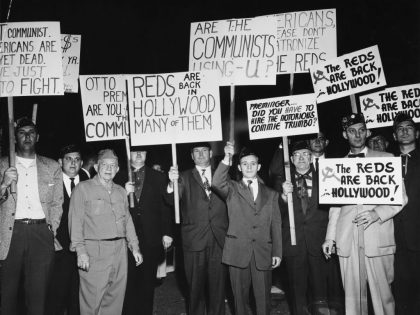 Anti-Communism Demo in Hollywood
