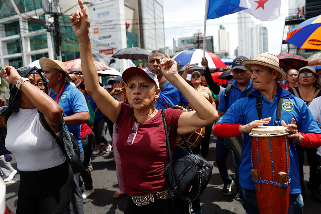PANAMA-POLITICS-STRIKE-PROTEST