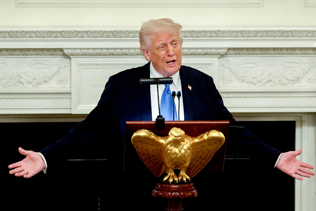 President Trump Holds Kennedy Center Board Dinner