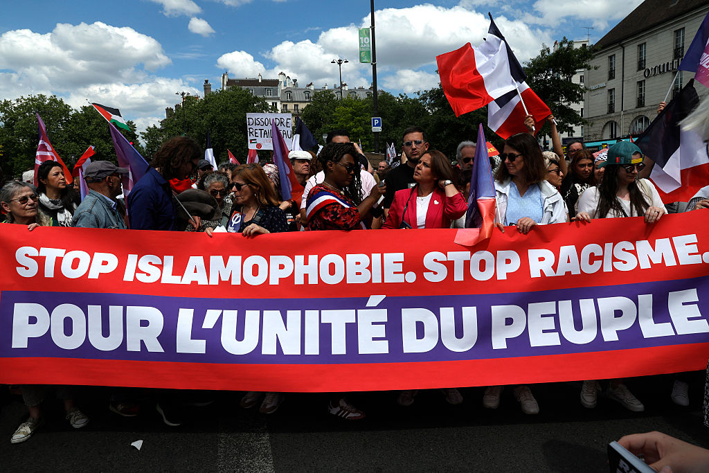 FRANCE-POLITICS-RELIGION-PROTEST
