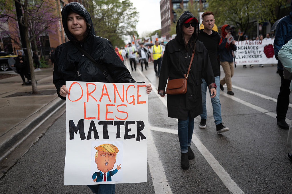 May Day Demonstrations Held In Cities Across The Nation