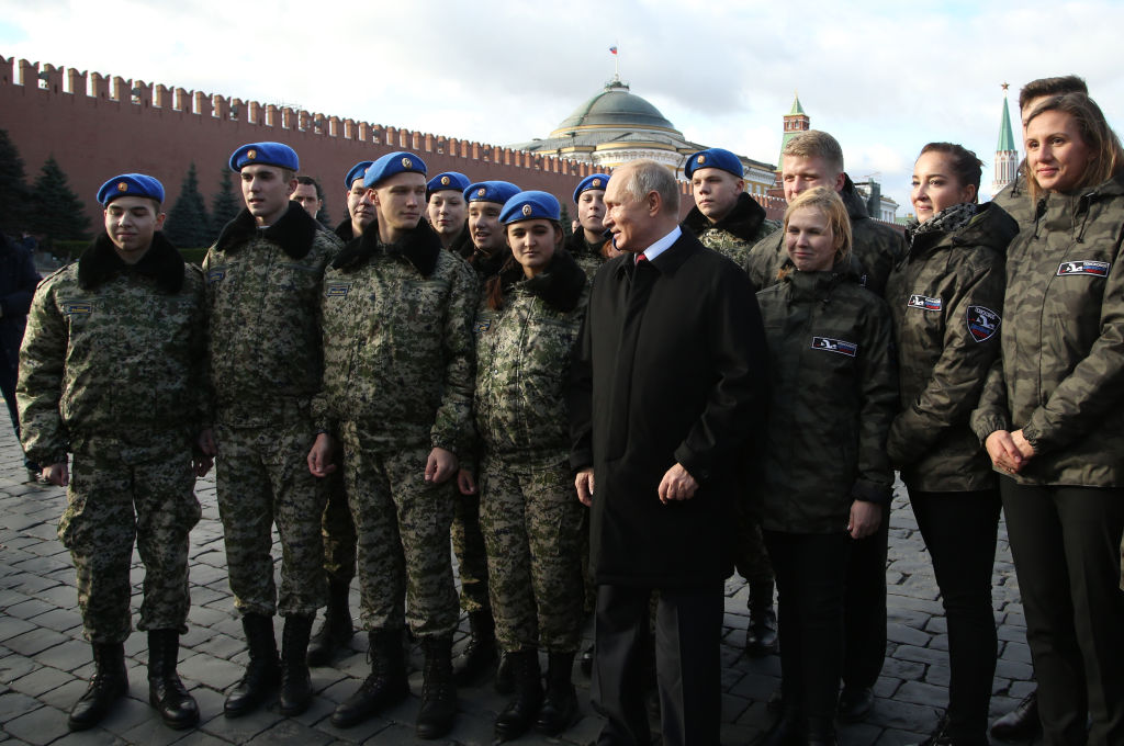 Russian President Vladimir Putin Marks The National Unity Day In Moscow