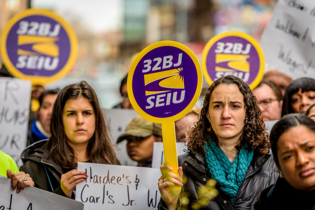 NYC Fast Food Workers in the Fight for $15; New York City